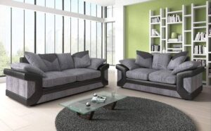 Dino 3 and 2 Seater Fabric Sofa Set