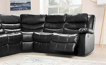 71oQijf3J9L._UF350,350_QL80_ Roma Recliner Sofa In Premium Black Leather