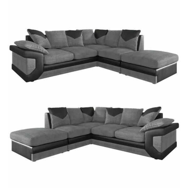 Dino 5 Seater Fabric Sofa Set