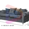 Group 23 Ashwin 2 Seater Sofa