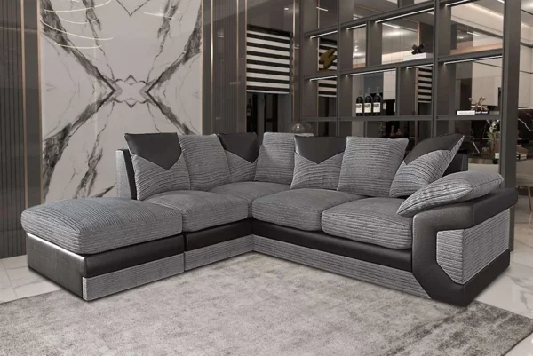 Dino 5 Seater Fabric Sofa Set