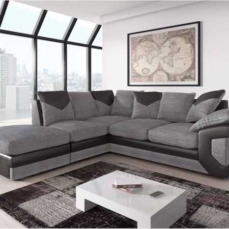 Dino 5 Seater Fabric Sofa Set