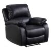 images (13) Roma Recliner Chair 3 and 2 In Premium Black Leather