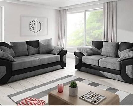 Dino 3 and 2 Seater Fabric Sofa Set