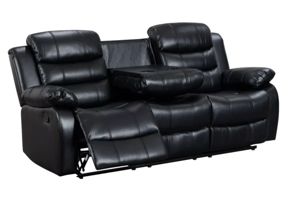 s-l1600 (3) Roma Recliner Chair 3 and 2 In Premium Black Leather