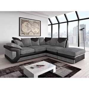 Dino 4 seater sofa in a modern living room with stylish fabric upholstery and spacious seating