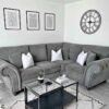 Ashwin 4-Seater Sofa Ashwin 4-seater sofa featuring a contemporary design, soft upholstered cushions, wide armrests, and spacious seating ideal for modern living rooms.