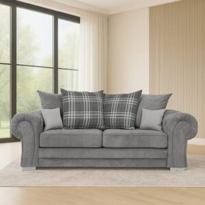Verona 2 seater sofa with soft cushions and stylish modern upholstery