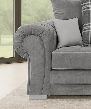 Verona 2 seater sofa with soft cushions and stylish modern upholstery