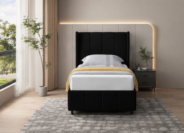 Chelsea Bed – Luxury Upholstered Bed Frame for Modern Bedrooms Chelsea bed luxury upholstered bed frame with padded headboard
