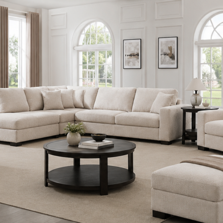 Ferguson Chenille Corner Sofa