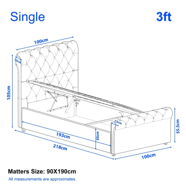 chesterfield-ottoman-bed-light-grey-single-dimensions-diagram Chesterfield bed