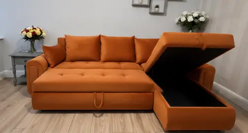Fabric Upholstery Sofa - Image 2