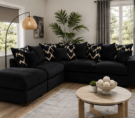 Modern Fabric Sofa with premium upholstery for stylish UK living rooms