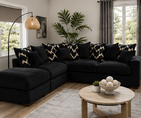 Modern Fabric Sofa with premium upholstery for stylish UK living rooms