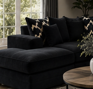 Modern Fabric Sofa - Image 3