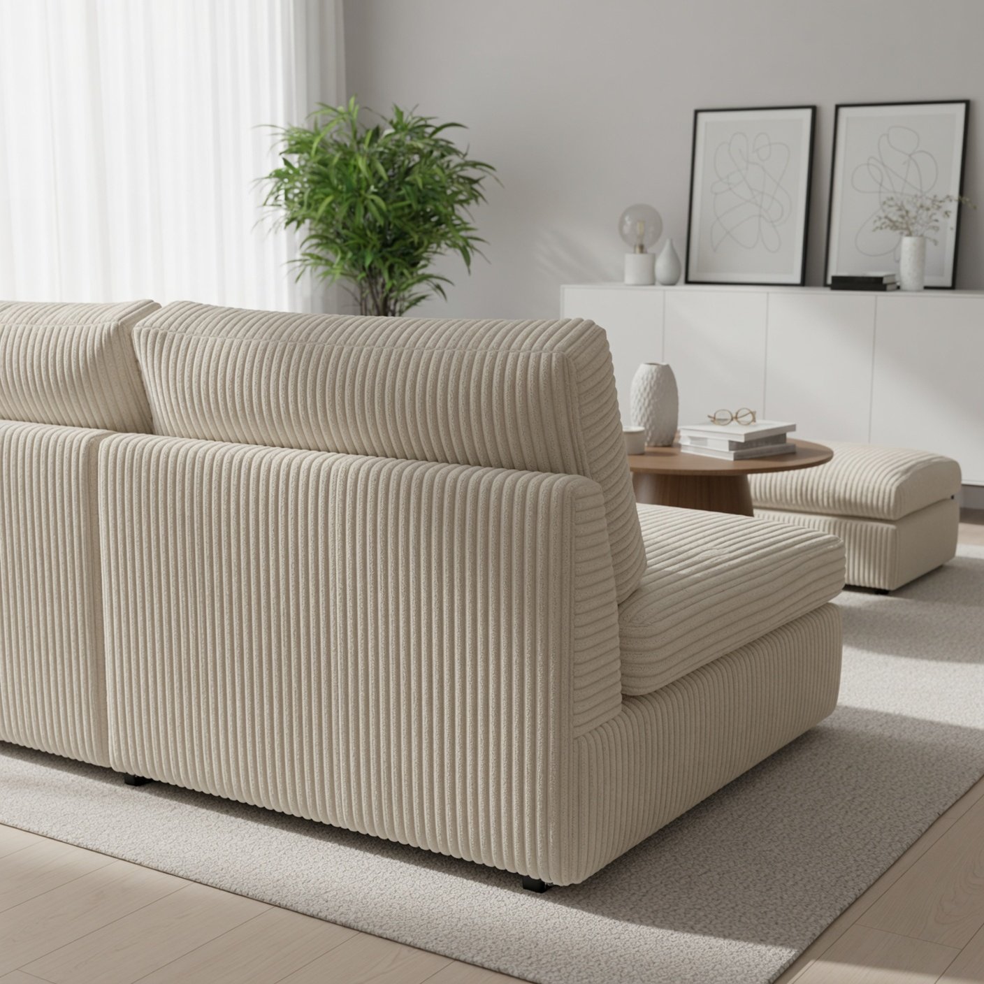 Durable Construction U Shape Sofa - Image 2